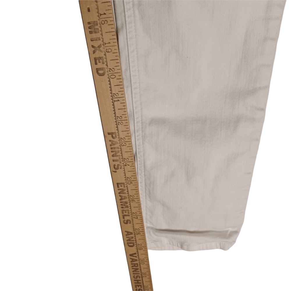 RAG & BONE White Skinny Distressed Jeans 29 - Picture 9 of 9